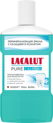 Ополаскиватель для полости рта LACALUT Pure calcium, 475мл, детальное фото