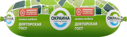 Колбаса вареная ОКРАИНА Докторская, 400г, изображение
