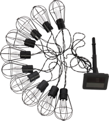 Гирлянда садовая на солнечной батарее GIARDINO CLUB Модерн, 2м 8 LED, Арт. 1452004, картинка