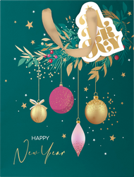 Пакет подарочный CITY HOME TRADE X-Mas Academy 23х19х10см, крупный план