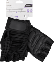 Перчатки для фитнеса ACTIWELL с фиксатором запястья, Арт. 109629, изображение