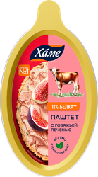 Паштет ХАМЕ с говяжьей печенью, 105г, фотография