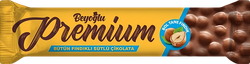 Шоколад молочный BEYOGLU Premium с цельным фундуком, 75г, изображение
