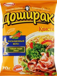 Лапша DOSHIRAK Квисти со вкусом бекона, 70г