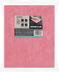 Салфетка вискозная HOMECLUB 30х38см, Арт. КМ-12-02-079-03, 3шт, крупный план