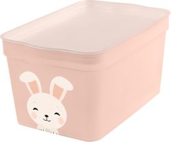 Ящик для хранения KEEPLEX HAPPY Rabbit, 2.3л, 21,1х14,1х11см, картинка