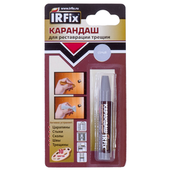 Карандаш восковой IRFIX д/реставрации трещин,Серый, фото