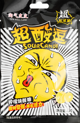Конфеты SOUR CANDY со вкусом лимона, 23г, фото