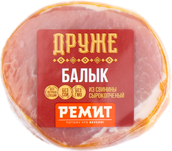 Балык сырокопченый ДРУЖЕ из свинины, 300г, фотография