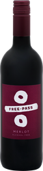Напиток безалкогольный FREE PASS Merlot красный полусладкий, 0.75л, изображение
