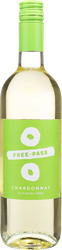 Напиток безалкогольный FREE PASS Chardonnay белый полусладкий, 0.75л, фотография