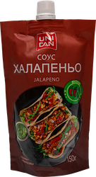 Соус UNI DAN Халапеньо, 150г, вид