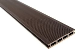 Террасная доска из древесно-полимерного композита MultiDeck Шоколад 22х140х3000 мм, фотография