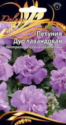 Семена петуния дуо лавандовая 10 шт, фото