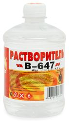 Растворитель B-647 0,5 л, фото