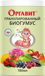 Удобрение биогумус ОРГАВИТ гранулы 750 гр, вид