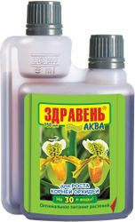 Удобрение органоминеральное Здравень аква для орхидей 150 мл, фото