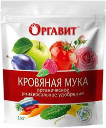 Удобрение Оргавит кровяная мука 1 кг, крупный план