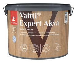 Лазурь антисептическая Tikkurila/Tikkivala Valtti Expert Akva Бесцветный 9 л полуматовая, фотография