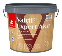 Лазурь антисептическая Tikkurila/Tikkivala Valtti Expert Akva Тик 2,7 л полуматовая, детальное фото