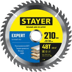 Диск пильный Stayer 48т 210х32/30 мм, картинка