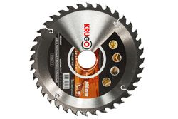 Диск пильный по дереву KRUGO 190 x 2.2/1.4 x 36T x 30 мм, крупный план