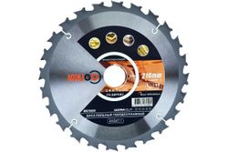 Диск пильный по дереву KRUGO 210 x 2.4/1.6 x 24T x 30 мм, вид