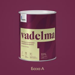 Краска для стен и потолков шелковисто-матовая TALATU VADELMA БАЗА A 0,9 л, фото