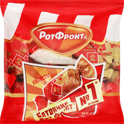 Конфеты РОТ ФРОНТ Батончики неглазированные, 250г, изображение