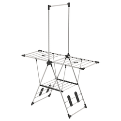 Сушилка для белья стальная JOY Home 110х66 см, черный, вид