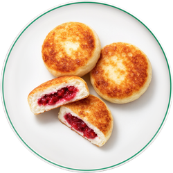 Сырники Классические с малиной РУЗКОМ, 220г, картинка