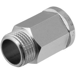 Удлинитель шестигранный 1/2" х 30 мм (никель) MPF, крупный план