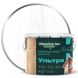 Антисептик Здоровый Дом Ультра Белый 9л, детальное фото