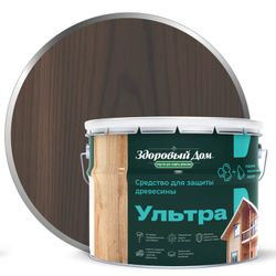 Антисептик Здоровый Дом Ультра Орех 9л, изображение