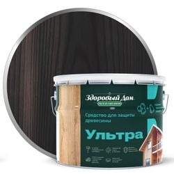 Антисептик Здоровый Дом Ультра Палисандр 9л, детальное фото