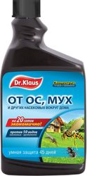 Средство от мух ос и других летающих Dr.Klaus запасной флакон 1 л, фотография
