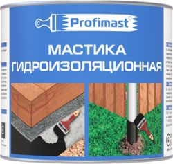 Мастика битумная Profimast 1,8 кг 2 л, фотография
