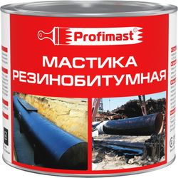 Мастика резинобитумная Profimast 2 л/1,8 кг, фото