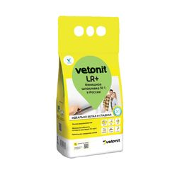 Шпатлевка финишная Vetonit LR+ 5 кг, крупный план