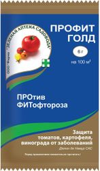 Средство против фитофтороза Зеленая Аптека Садовода ПрофитГолд 6 г, фото