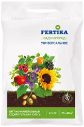 Удобрение органоминеральное FERTIKA САД И ОГОРОД универсальное 2,5 кг, фото