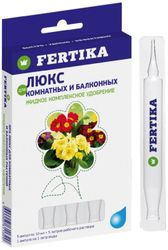 Удобрение комплексное FERTIKA Люкс для комнатных и балконных 5 ампул по 10 мл, картинка