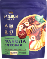 Гранола PREMIUM CLUB Ореховая, 300г, детальное фото