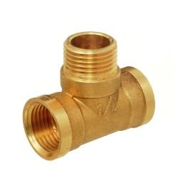 Тройник БАЗ 1/2"-1/2"-1/2" вн.-нар.вн. Т15ВНВ, вид