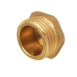 Пробка БАЗ 3/4" нар. З 20Н, крупный план