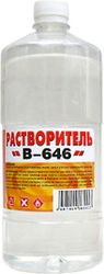 Растворитель В-646 Вершина 1 л, вид