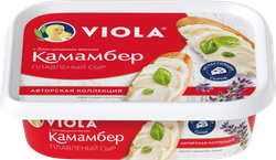 Сыр плавленый VIOLA со вкусом сыра Камамбер 35%, без змж, 190г, фото