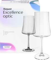 Набор бокалов для вина REPAST Excellence Optic 560мл, Арт. 65952, 2шт, фото