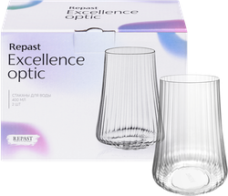 Набор стаканов для воды REPAST Excellence Optic 400мл, Арт. 65949, 2шт, фото