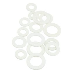 Прокладки резиновые MPF 1", 1/2", 3/4" белые набор 15 шт, детальное фото